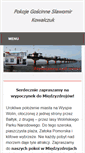 Mobile Screenshot of pokojemiedzyzdroje.eu